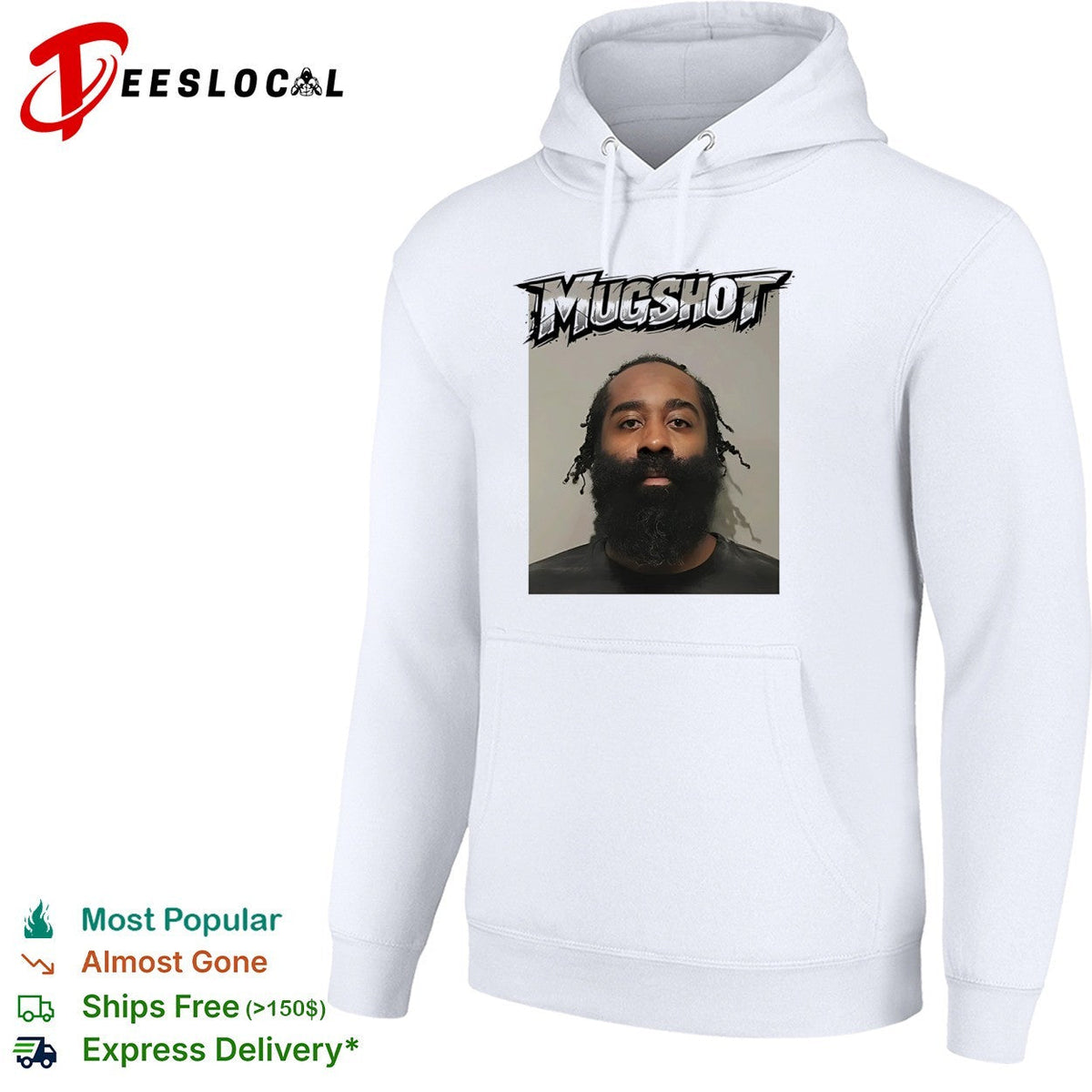 James Harden Los Angeles Clippers NBA Mugshot shirt Unisex