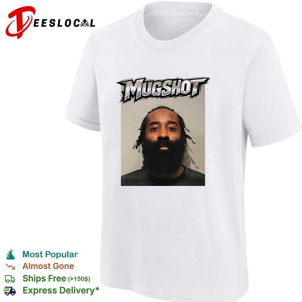 James Harden NBA Mugshot 2026 funny shirt Unisex
