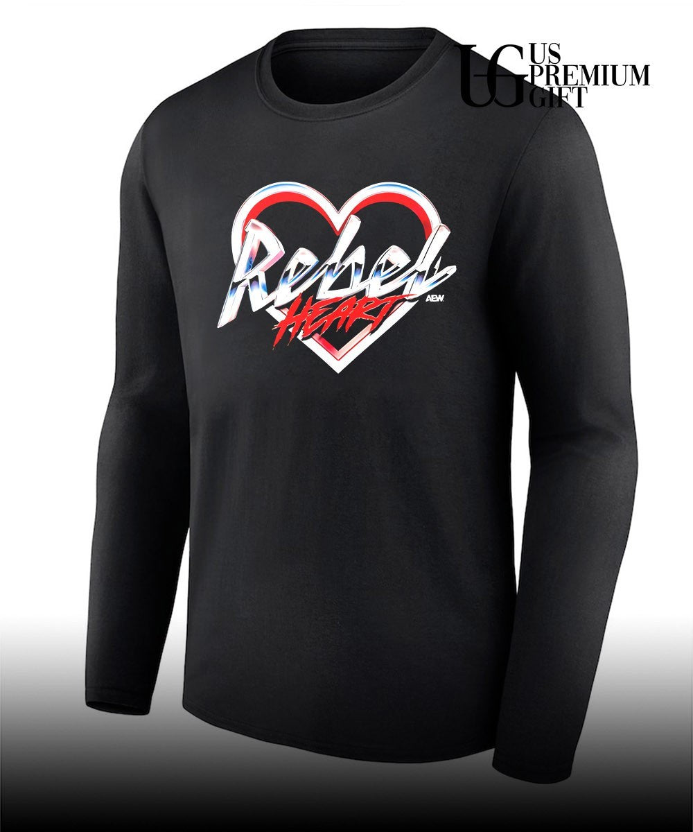 Jamie Hayter Rebel Heart AEW Wrestling shirt Unisex