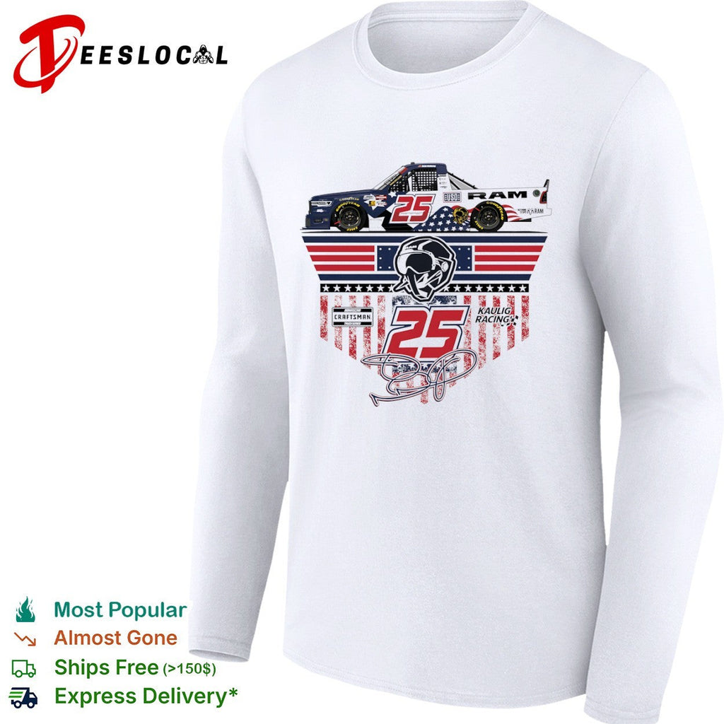 Jamie McMurray NASCAR Craftsman Truck Series Kauling Racing 25 Ram USO shirt Unisex