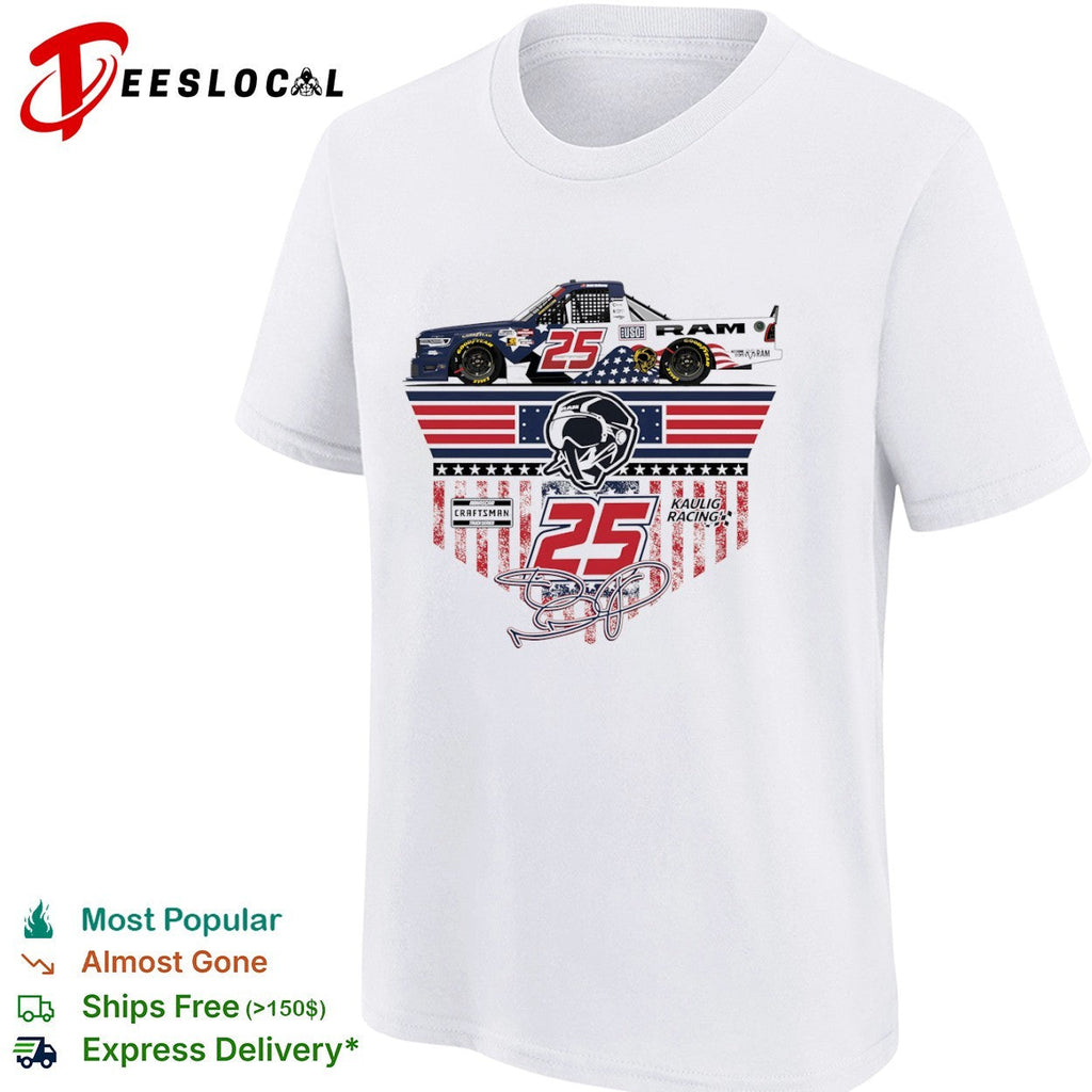 Jamie McMurray NASCAR Craftsman Truck Series Kauling Racing 25 Ram USO shirt Unisex