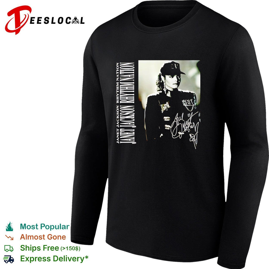 Janet Jackson Rhythm Nation Signature shirt Unisex
