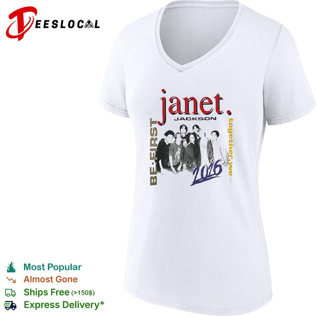 Janet Jackson and be first together we 2026 shirt Unisex