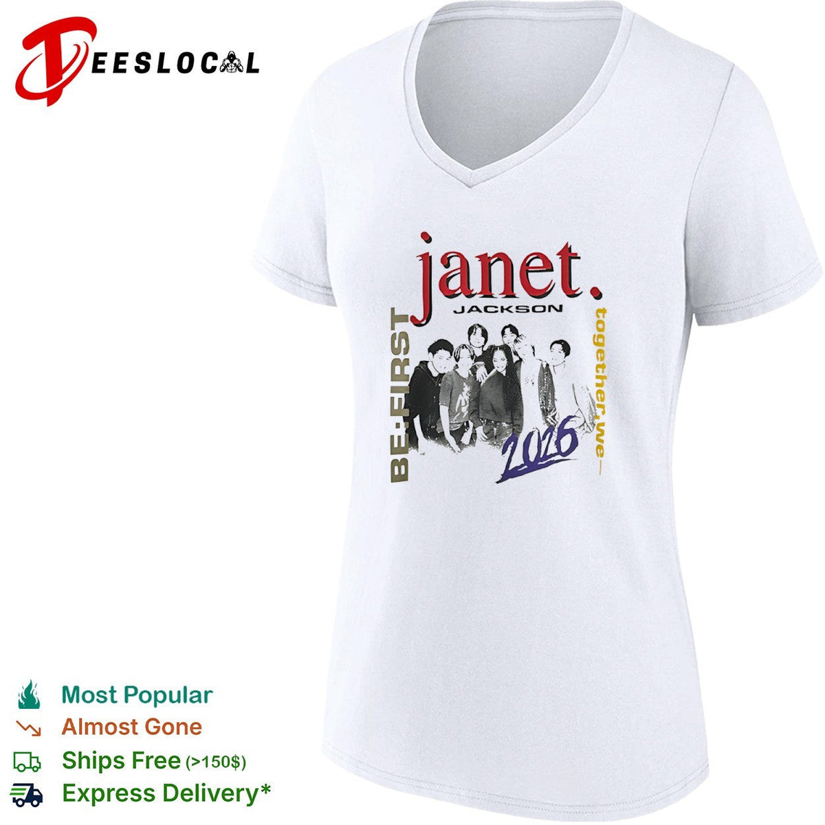 Janet Jackson and be first together we 2026 shirt Unisex
