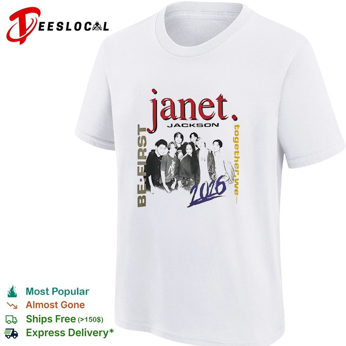 Janet Jackson and be first together we 2026 shirt Unisex