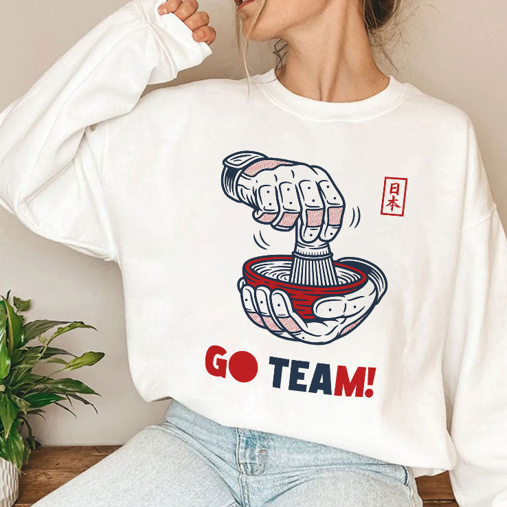 Japan Tea Celebration Go Team T Shirt Unisex