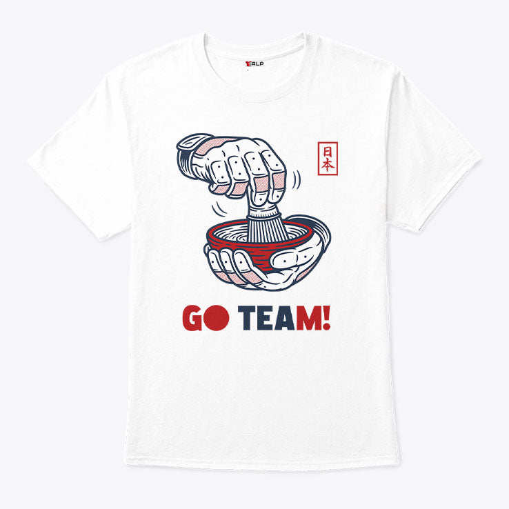 Japan Tea Celebration Go Team T Shirt Unisex