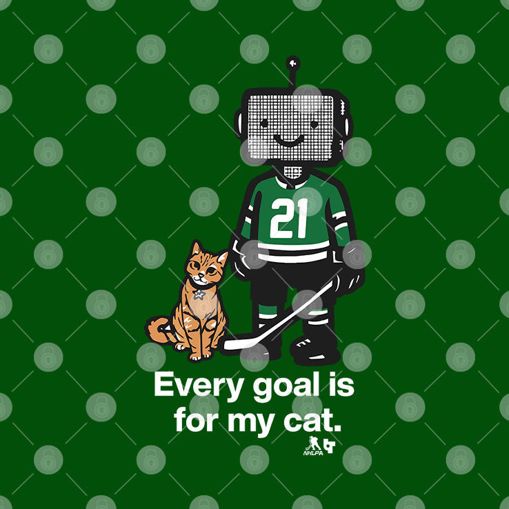 Jason Robertson Dallas Stars Every Goal Is For My Cat Shirt Unisex