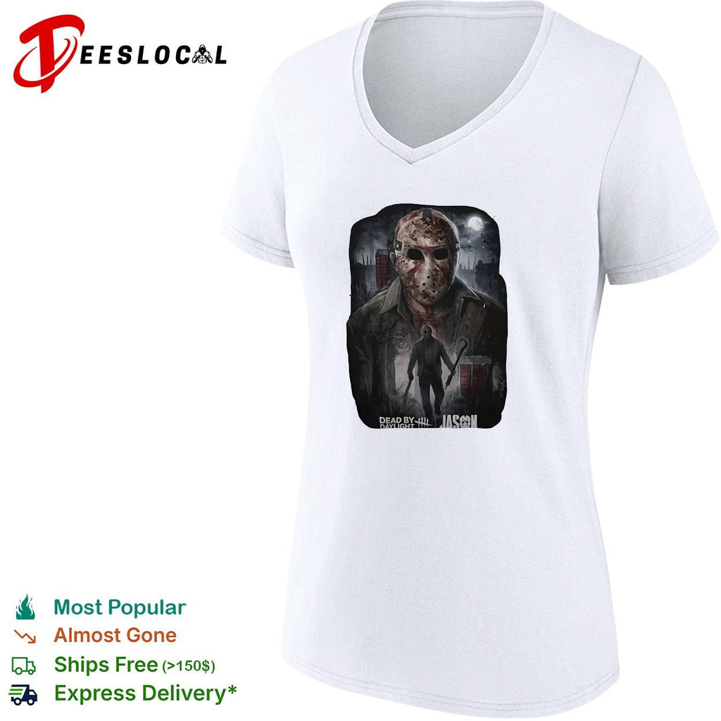 Jason Voorhees Friday the 13th Dead by Daylight Horror Fan Art Graphic shirt Unisex