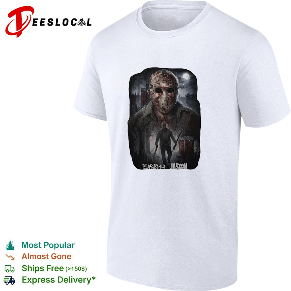 Jason Voorhees Friday the 13th Dead by Daylight Horror Fan Art Graphic shirt Unisex