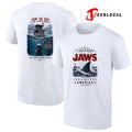 Jaws 250 years of fearless shores and American legends from the deep the legend rises shirt