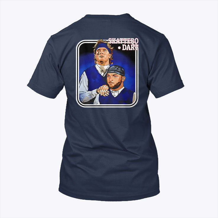 Jaxson Dart & Cam Skattebo New York G Step Brothers T Shirt Unisex