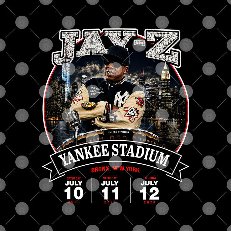 Jay-Z Yankee Stadium Bronx New York July 2026 Concert T Shirt Unisex