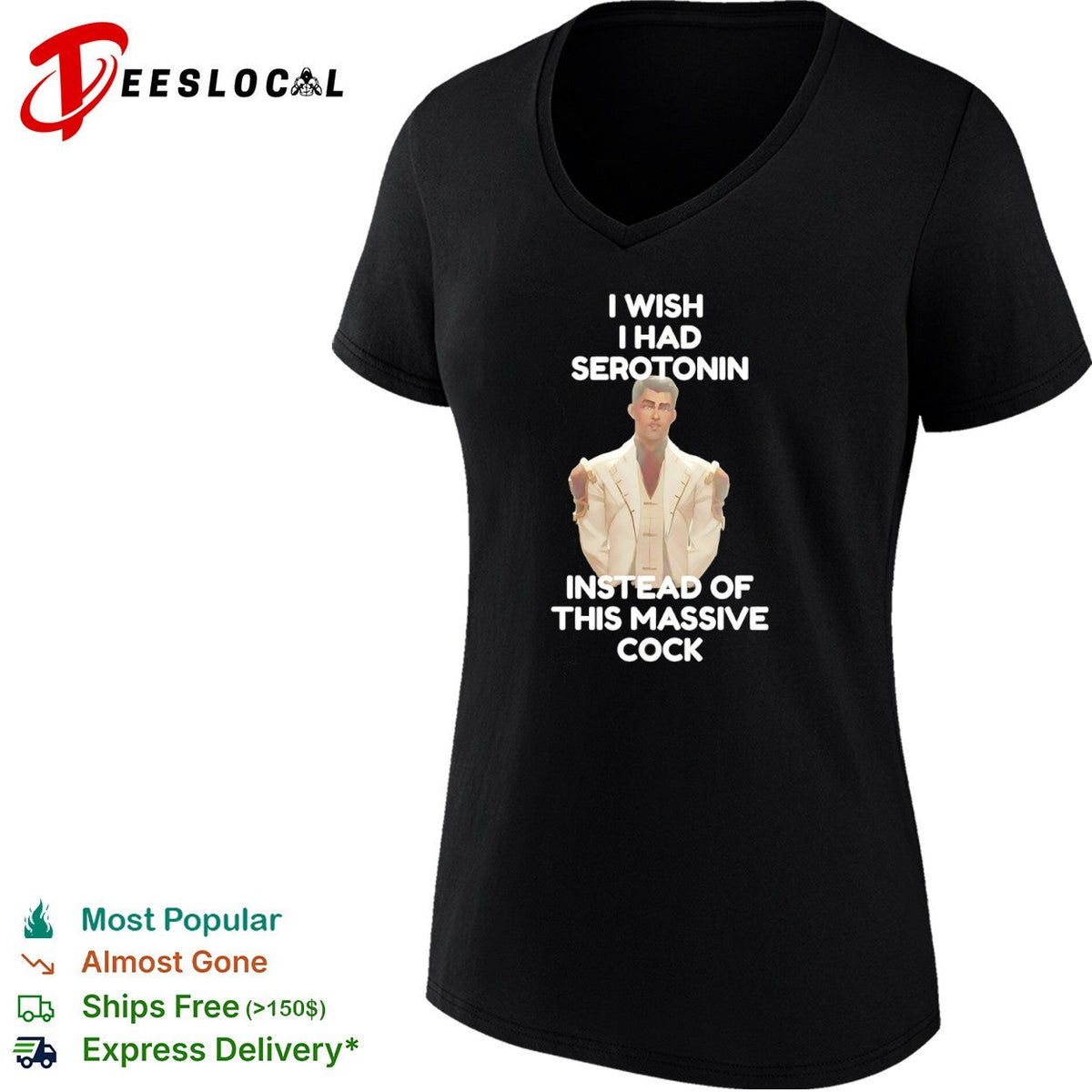 Jayce Talis Arcane I wish I had serotonin instead of this massive cock shirt Unisex