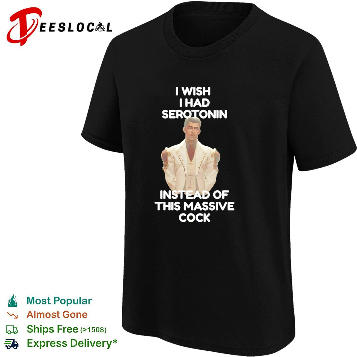 Jayce Talis Arcane I wish I had serotonin instead of this massive cock shirt Unisex