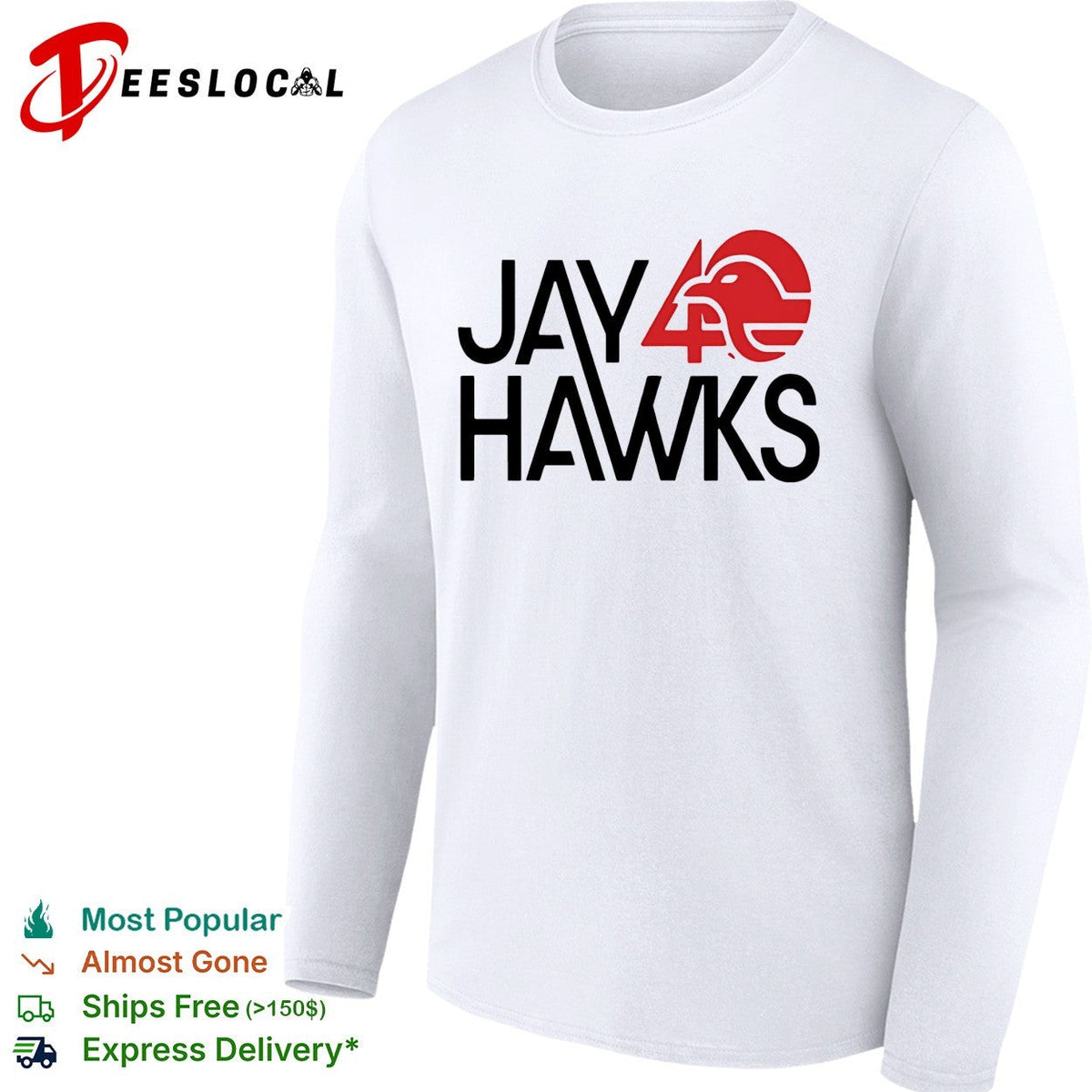 Jayhawks 40th Anniversary retro shirt Unisex