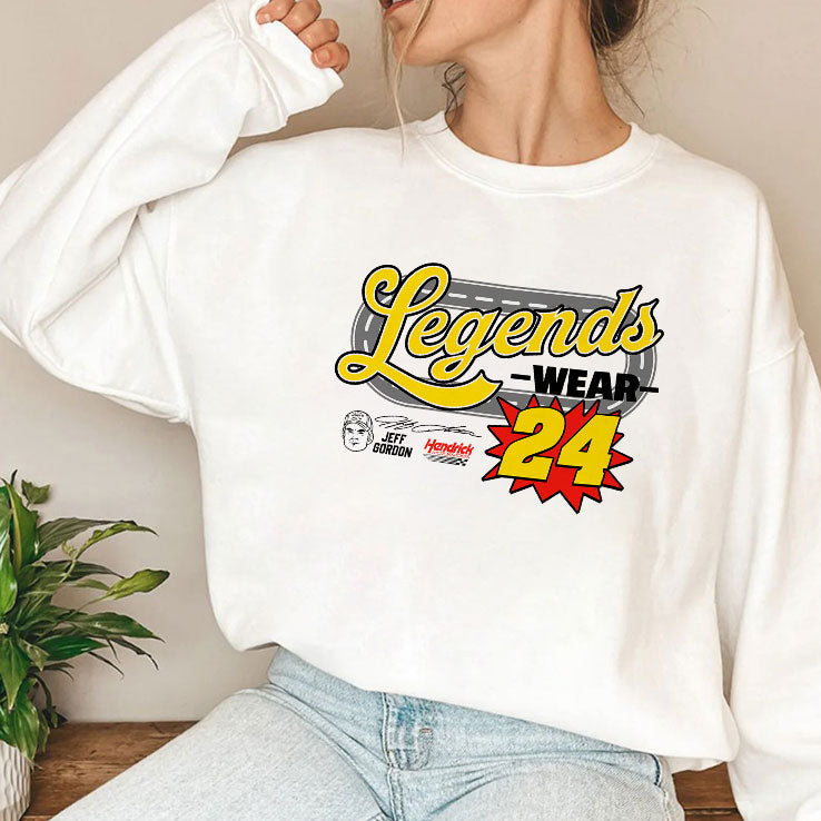 Jeff Gordon Legends Wear 24 Hendrick Motorsports T Shirt Unisex