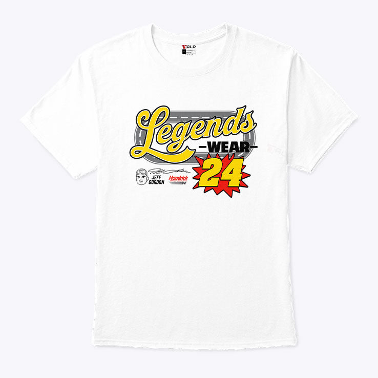 Jeff Gordon Legends Wear 24 Hendrick Motorsports T Shirt Unisex