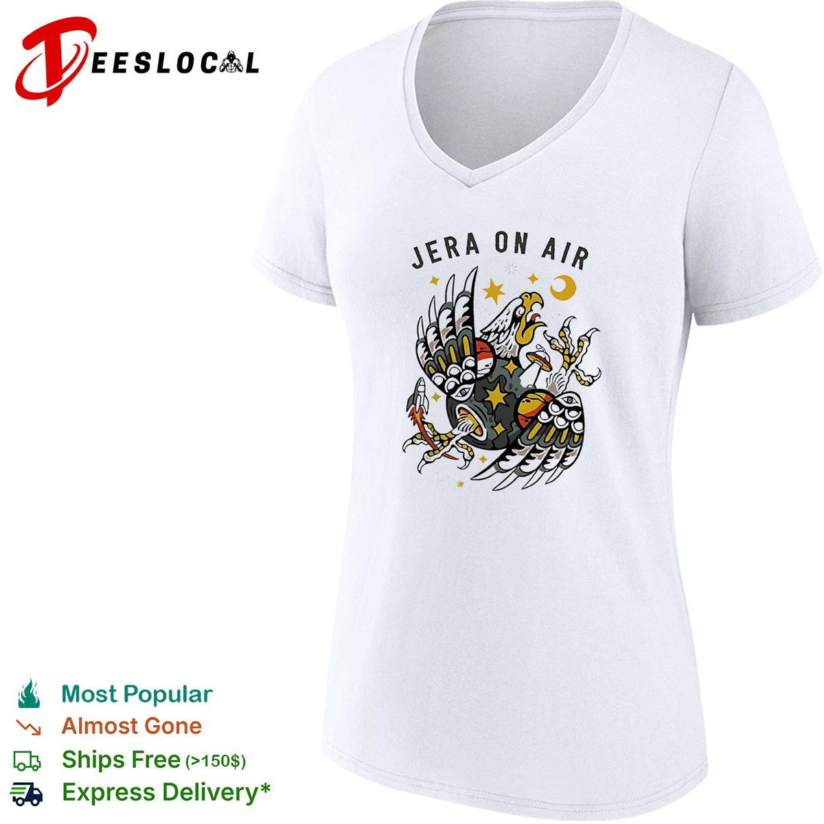 Jera On Air 2026 Festival In Ysselsteyn Netherlands On June 25 26 27 2026 Space shirt Unisex