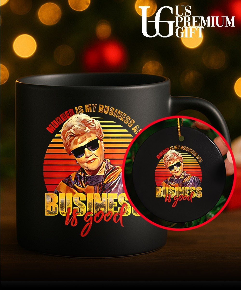 Jessica Fletcher Murder Is My Business Is Good shirt Unisex