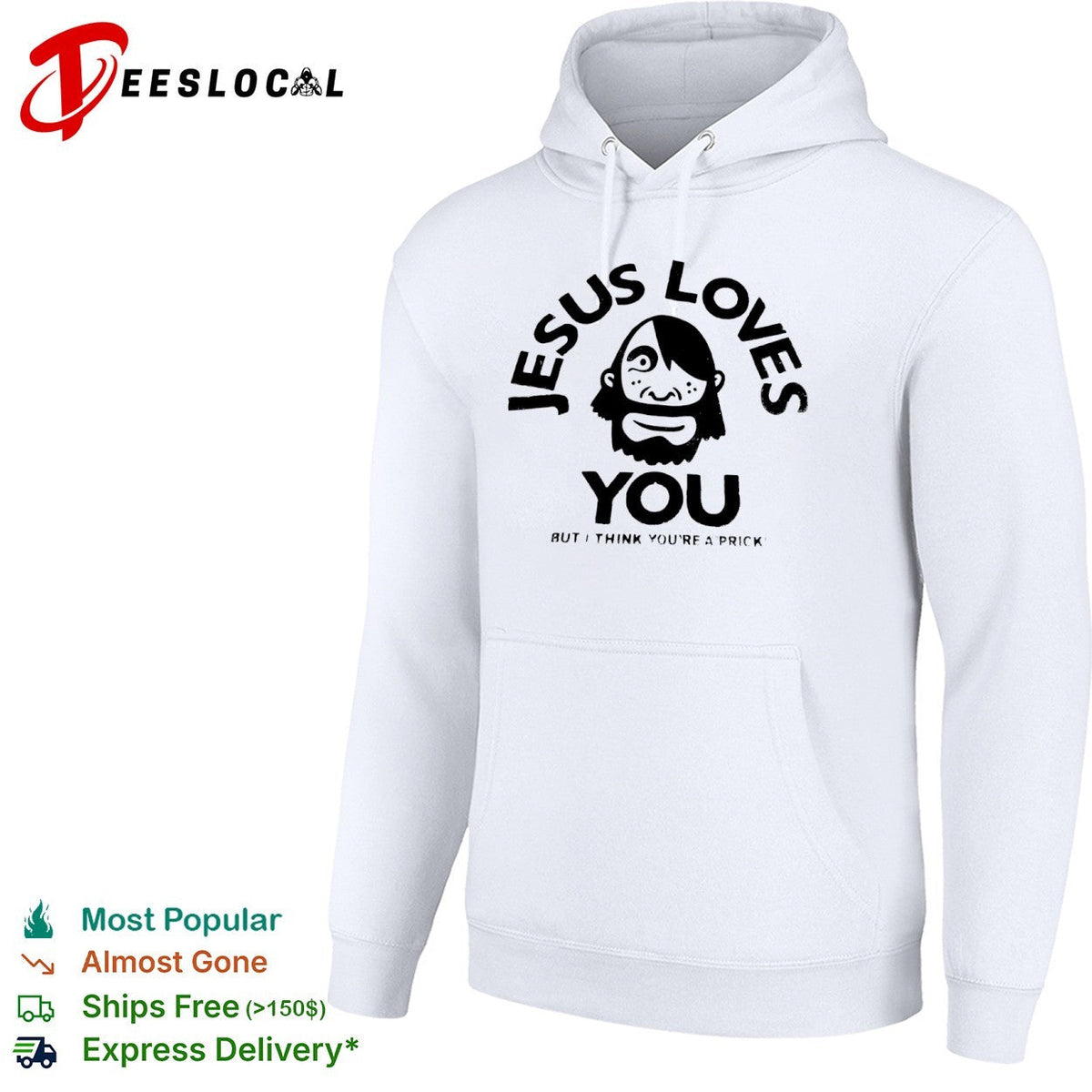 Jesus Loves You but I think you are a prick Xplicit Industries raw to the core shirt Unisex