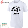 Jesus Loves You but I think you are a prick Xplicit Industries raw to the core shirt Unisex