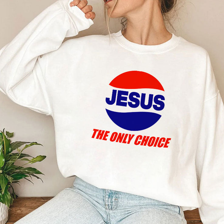 Jesus The Only Choice Pepsi Logo T Shirt Unisex