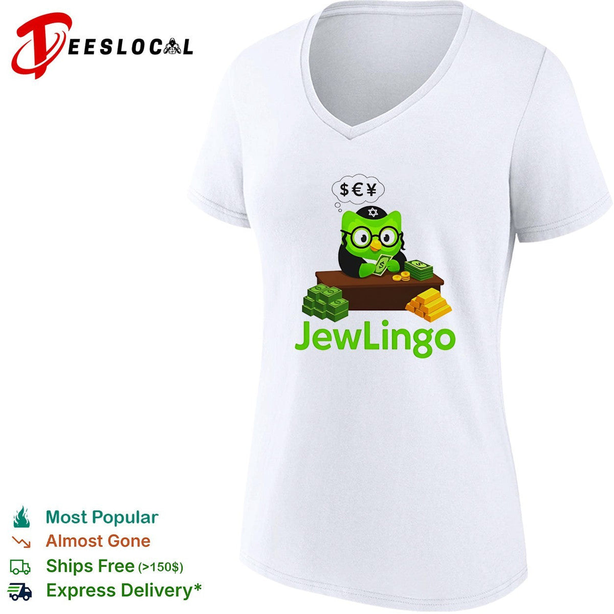 JewLingo Duolingo Movie meme shirt Unisex