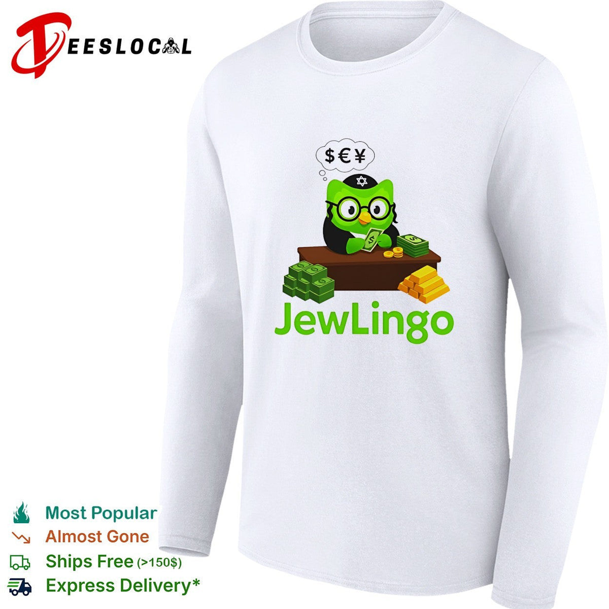 JewLingo Duolingo Movie meme shirt Unisex