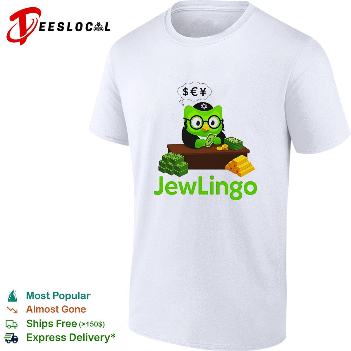 JewLingo Duolingo Movie meme shirt Unisex