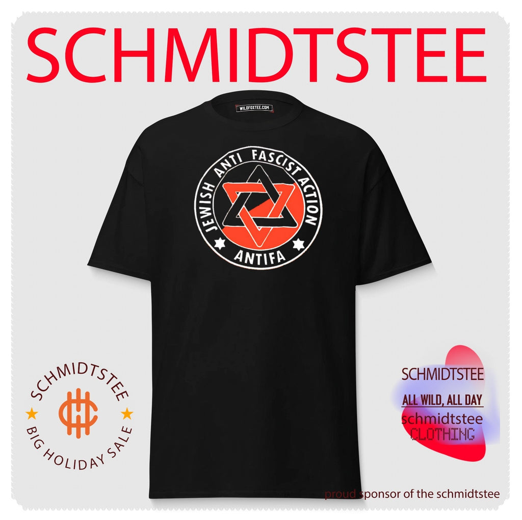 Jewish Anti-Fascist Action Antifa Star of David shirt Unisex