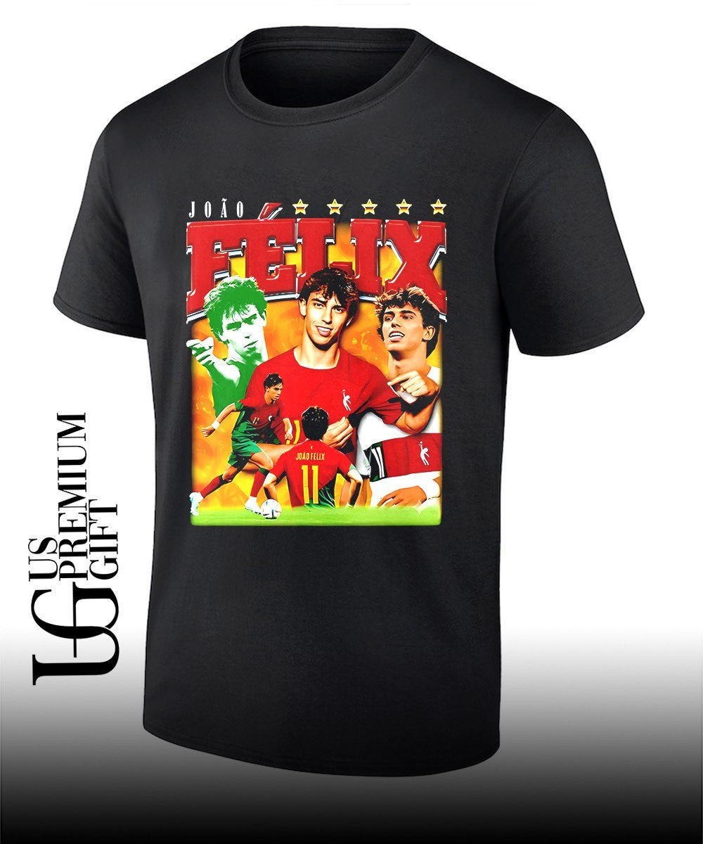 Joao Felix Portugal National Football Team graphic shirt Unisex