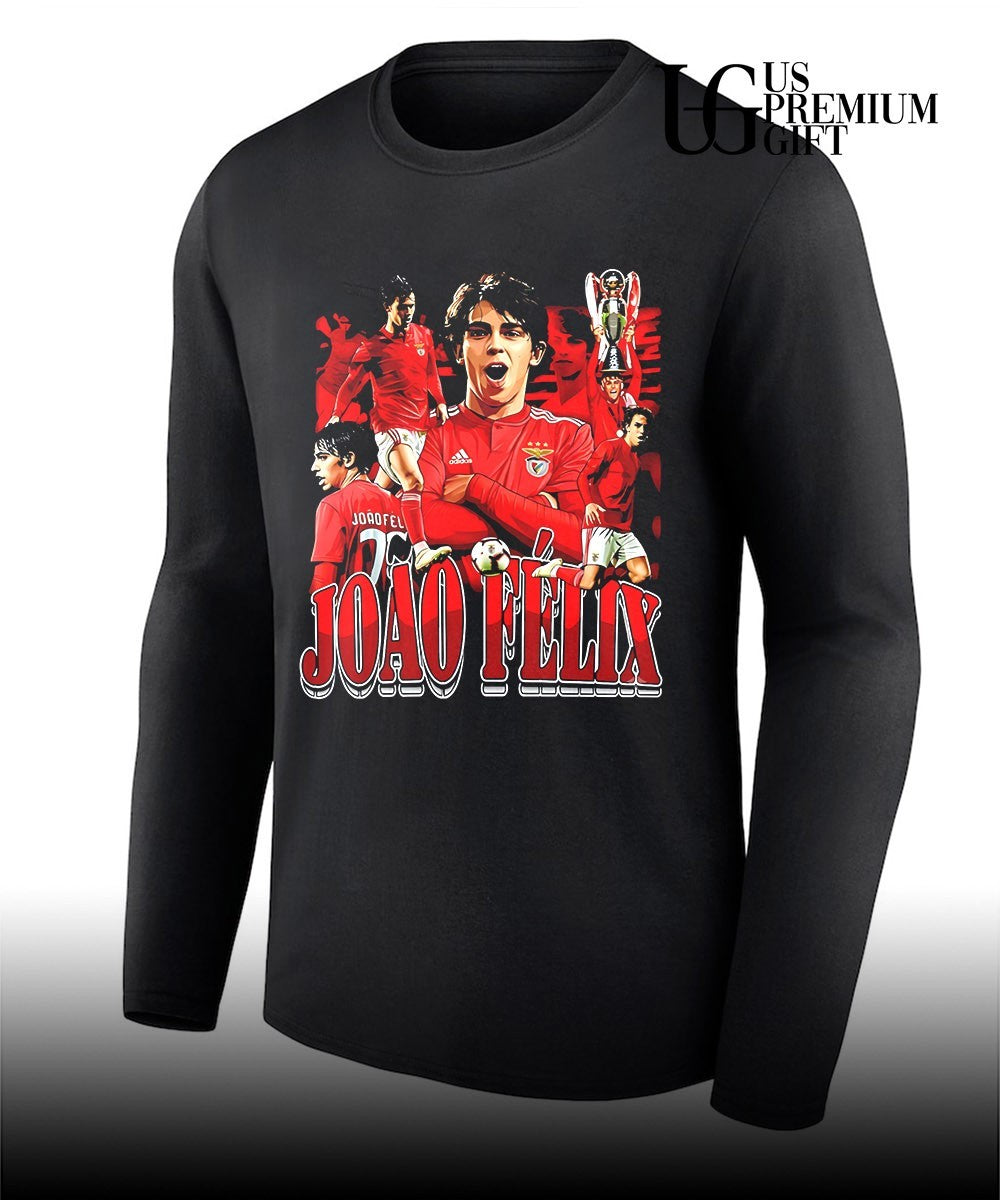 Joao Felix SL Benfica Tribute Portuguese Football shirt Unisex