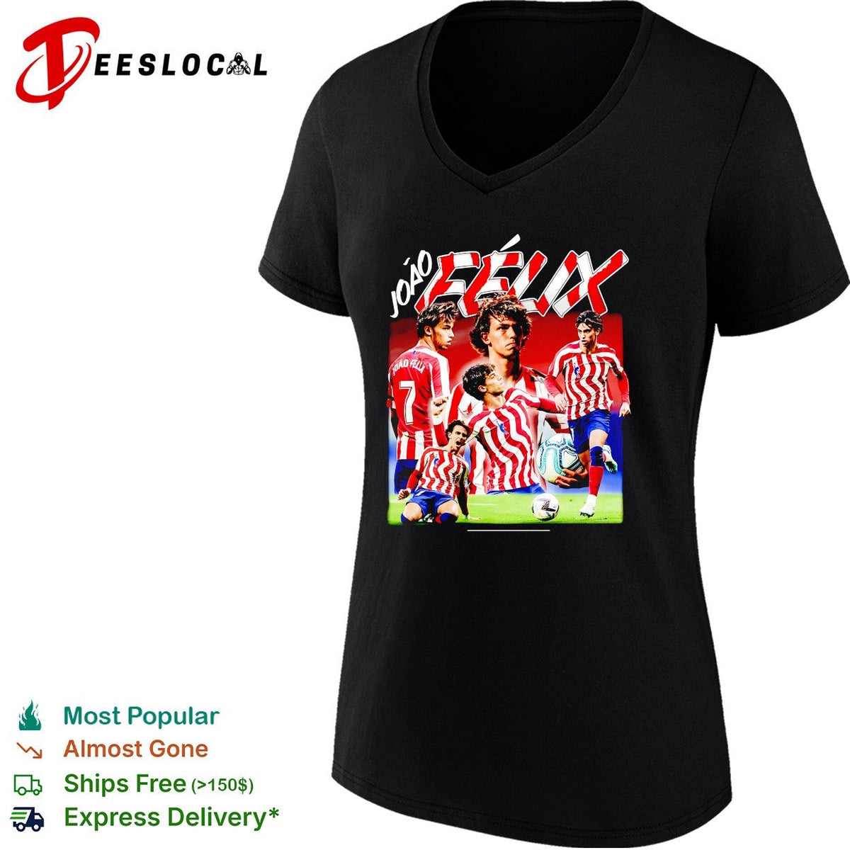 Joao Felix dribbling collage shirt Unisex