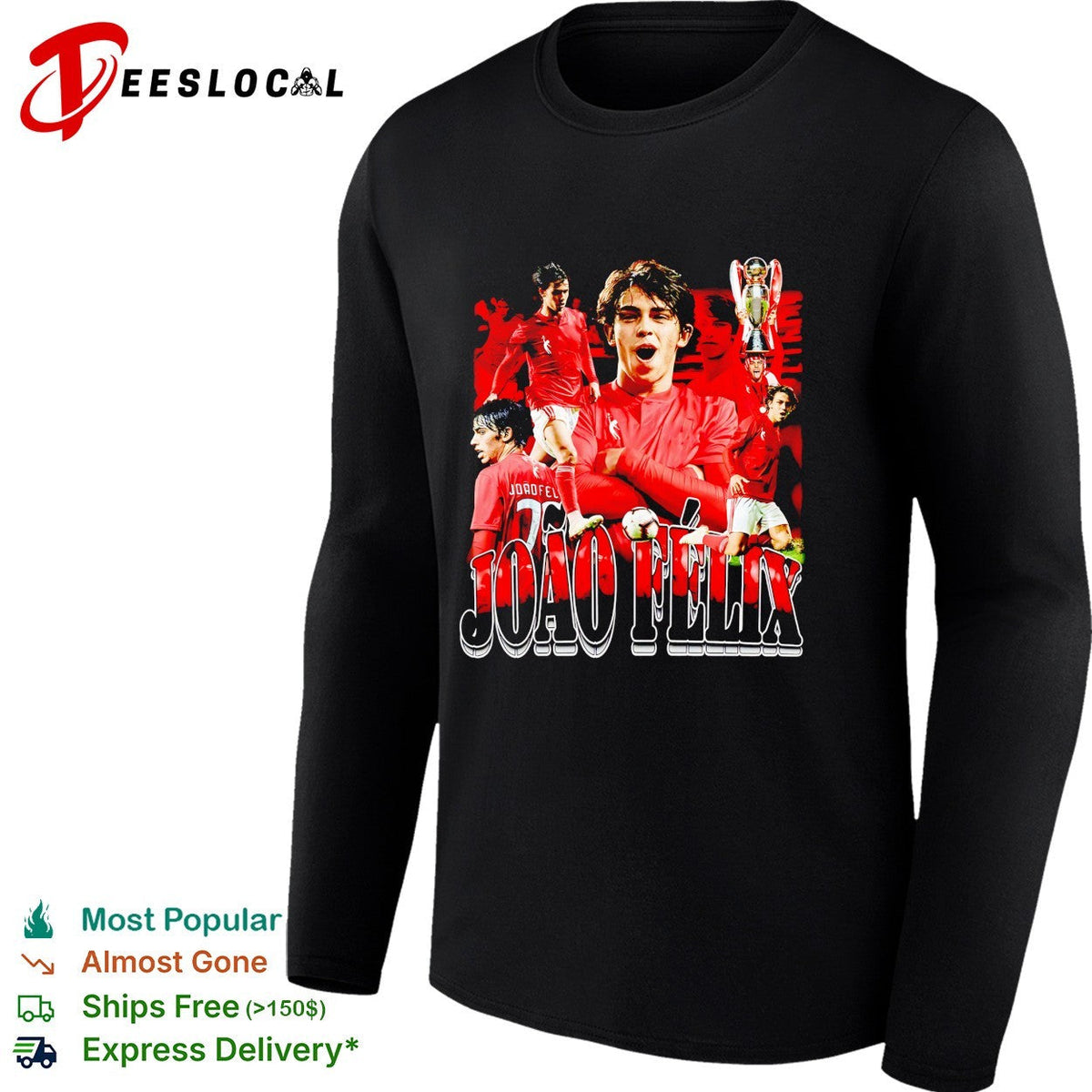 Joao Felix portrait collage shirt Unisex