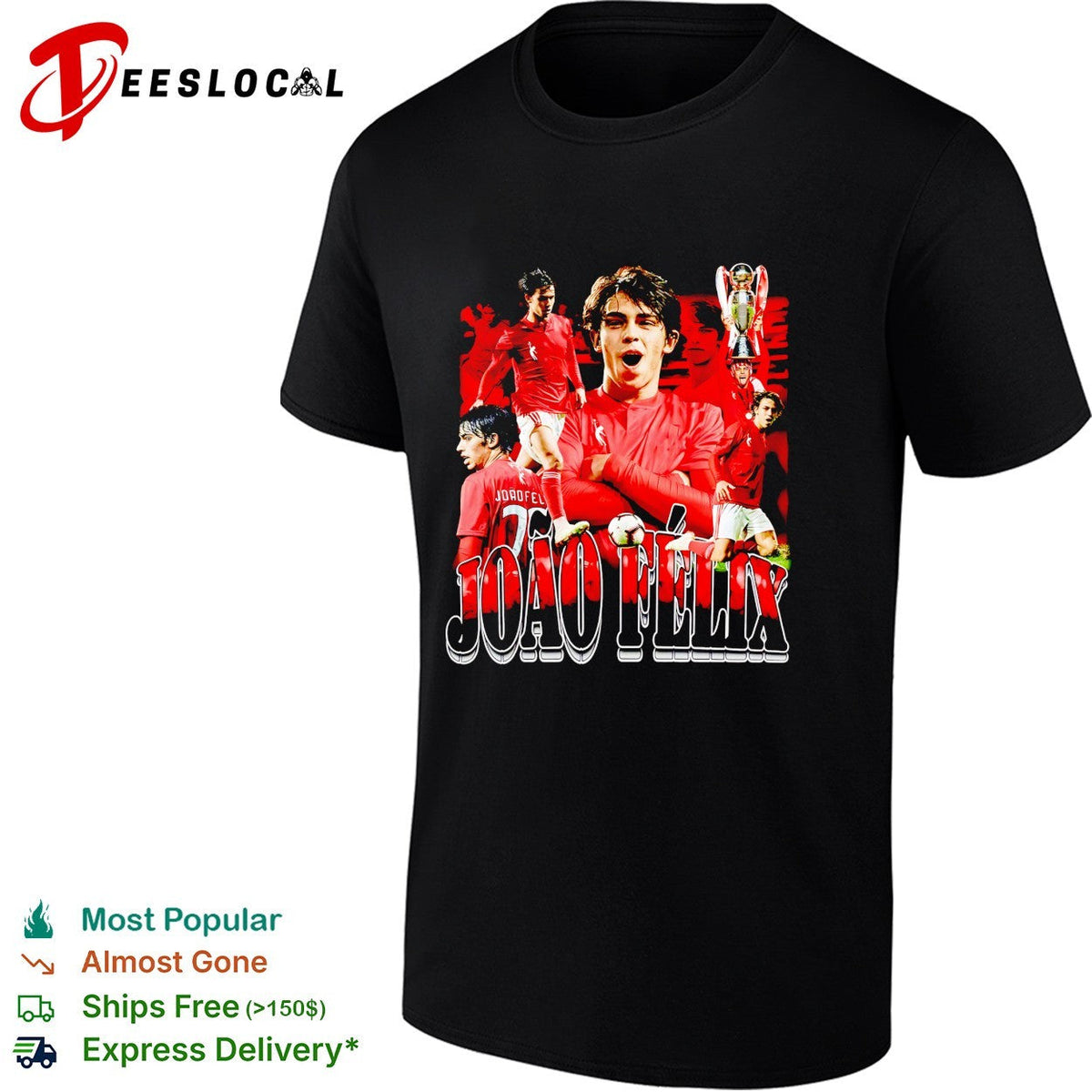Joao Felix portrait collage shirt Unisex