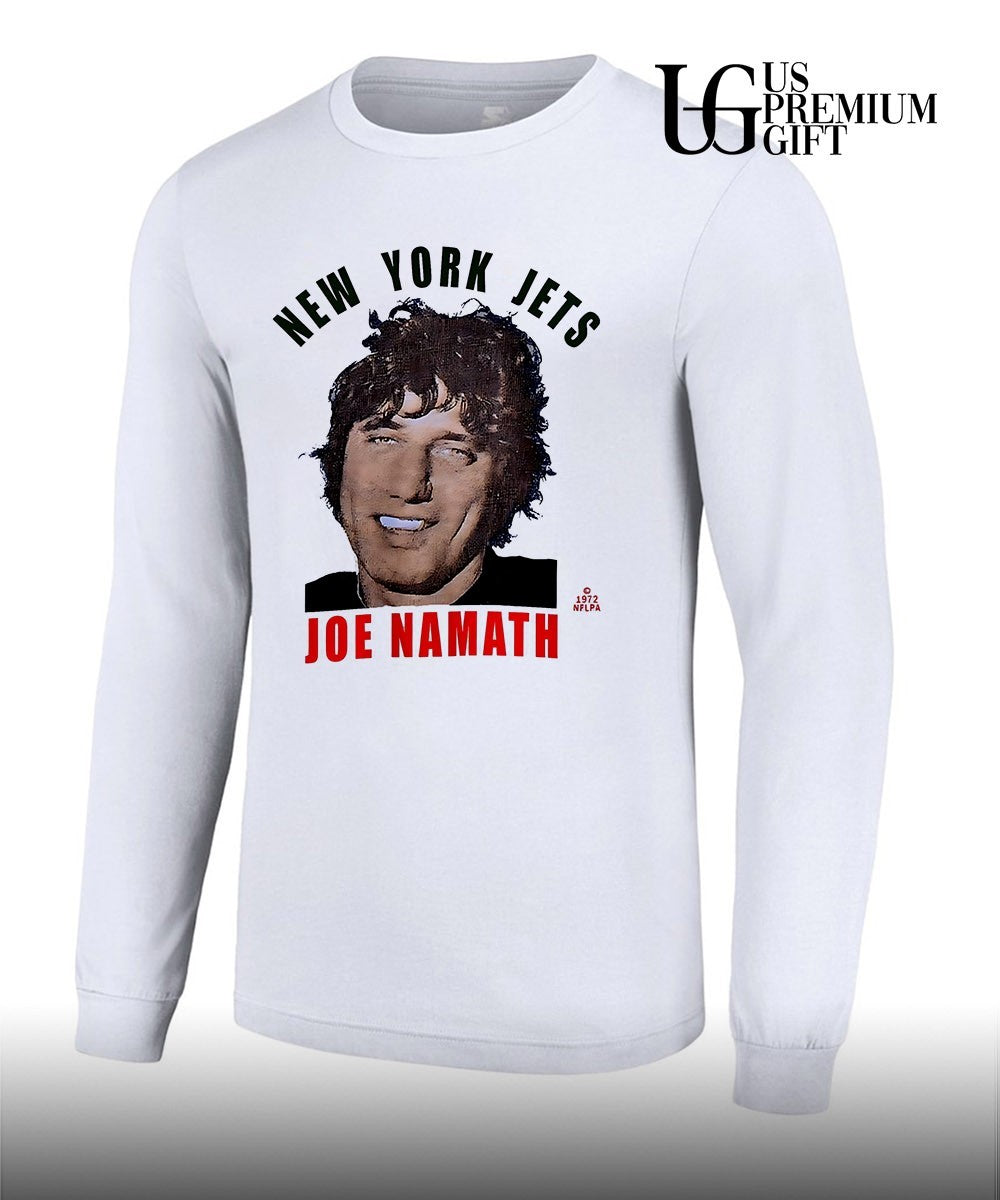 Joe Namath New York Jets Rare 1972 shirt Unisex