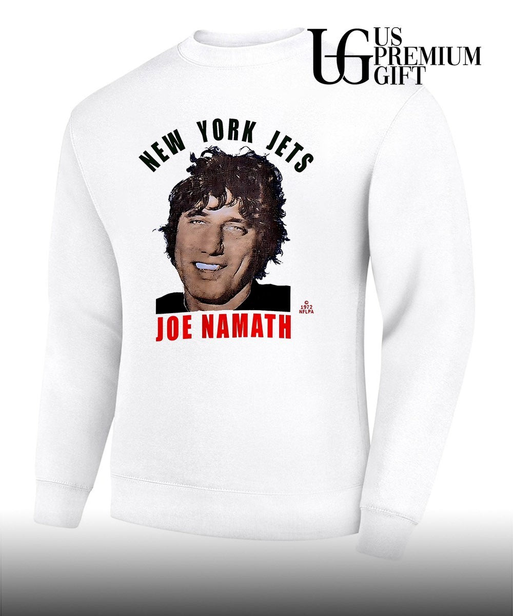 Joe Namath New York Jets Rare 1972 shirt Unisex