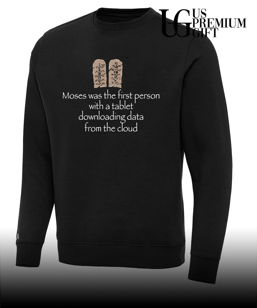 Joe Weisenthal Moses First Person Tablet shirt Unisex
