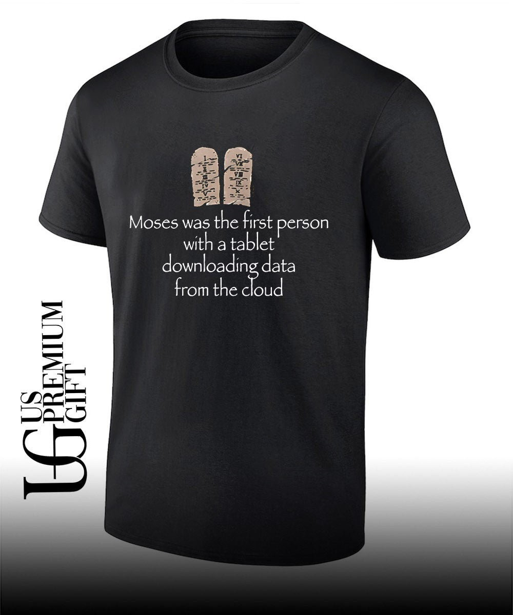 Joe Weisenthal Moses First Person Tablet shirt Unisex