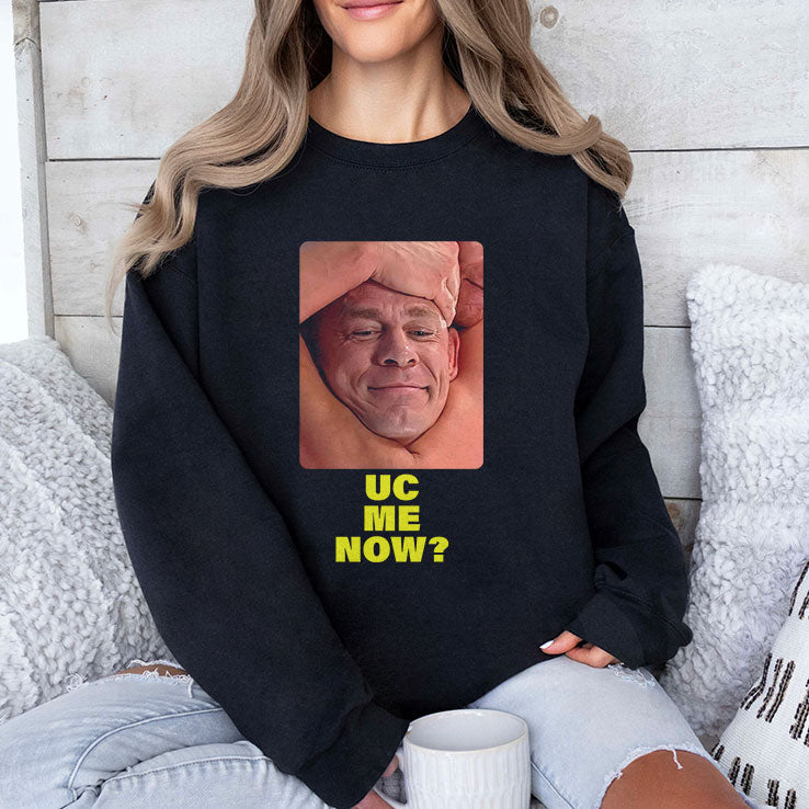 John Cena Final Match Smiling UC Me Now T Shirt Unisex