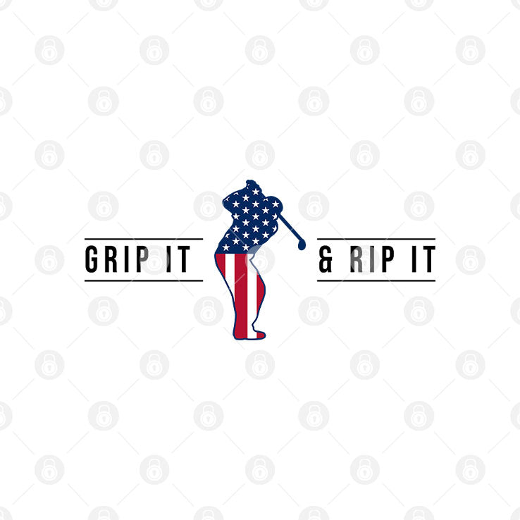 John Daly Grip It And Rip It Patriotic Golf Fan Funny 4th Of July Golfer Graphic T Shirt Unisex