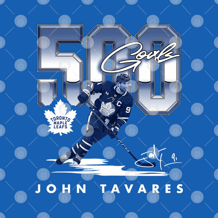 John Tavares Toronto Maple Leafs 500 Goals Shirt Unisex