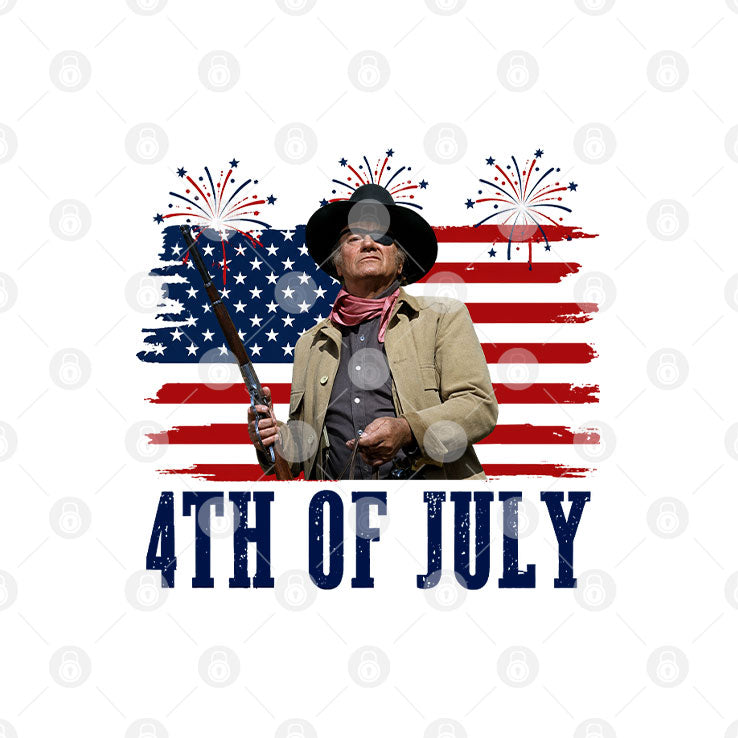 John Wayne Fill Your Hand You Son Of A Bitch 4th Of July Shirt Unisex