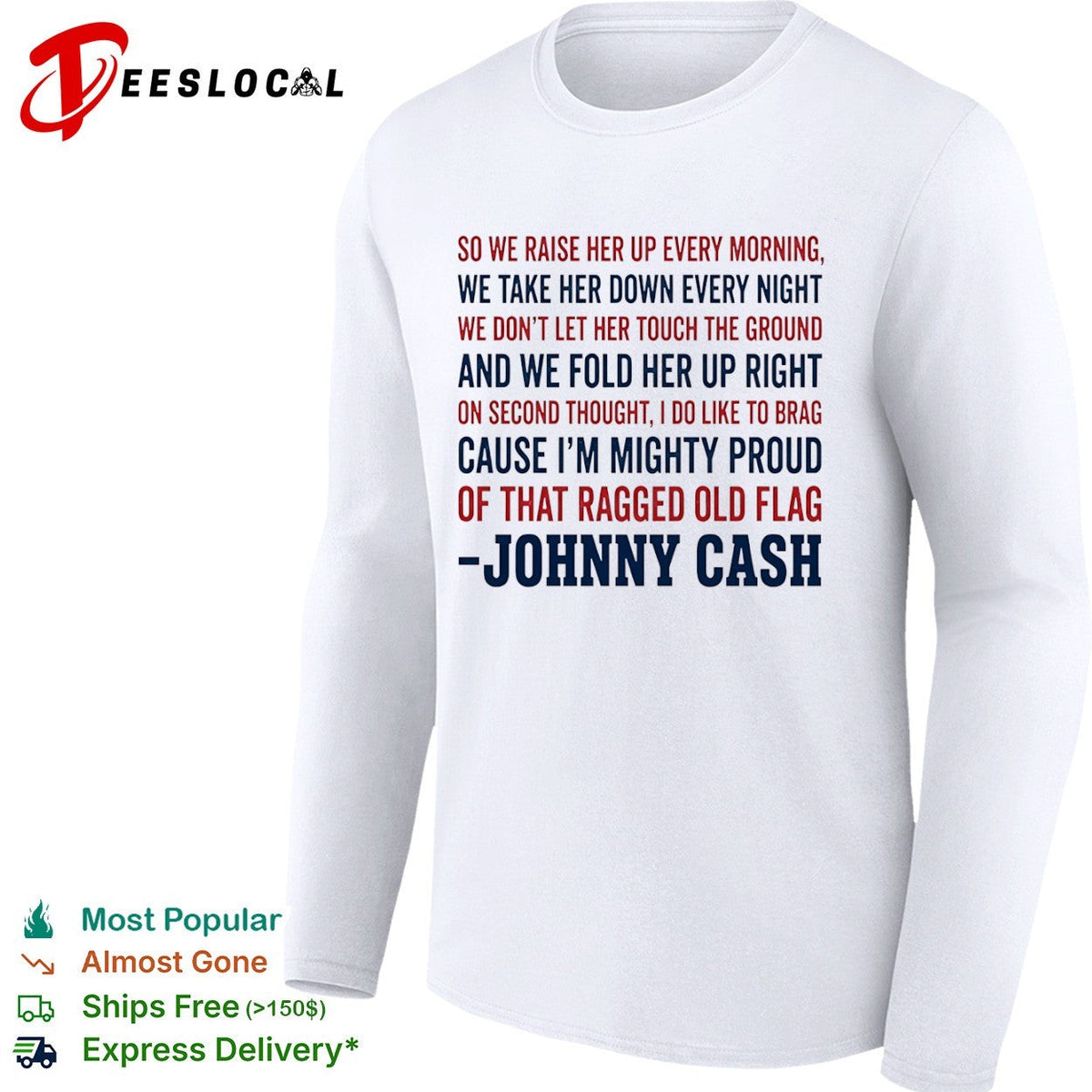 Johnny Cash country music shirt Unisex