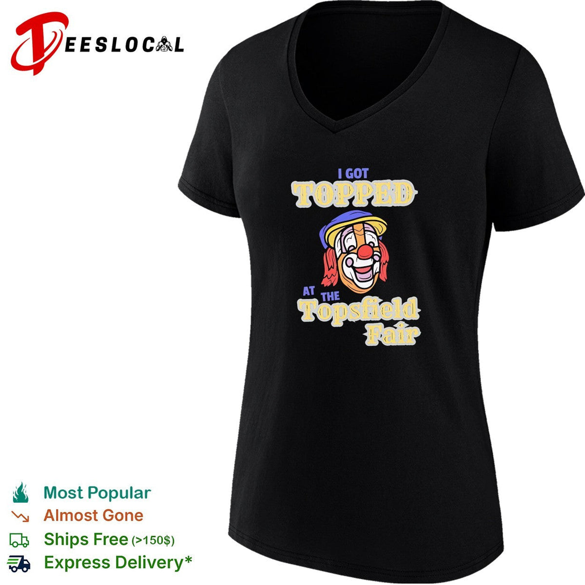 Joker head I got topped at the topsfield fair shirt Unisex