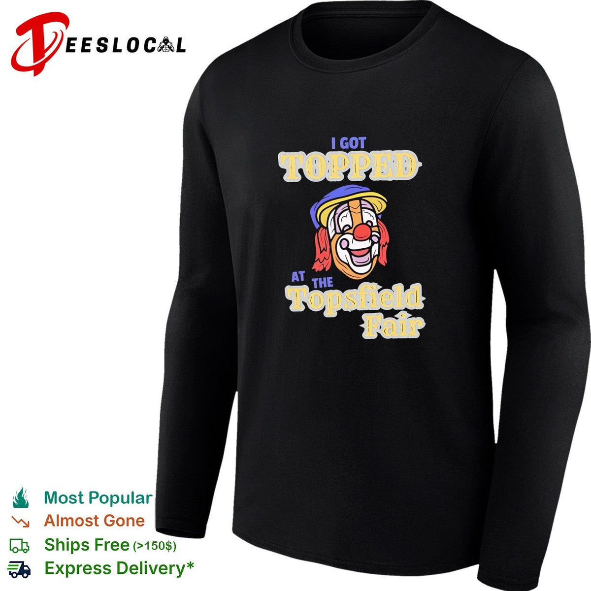 Joker head I got topped at the topsfield fair shirt Unisex