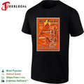 Jon Bellion Red Rocks Amphitheater concert poster orange climber art shirt Unisex
