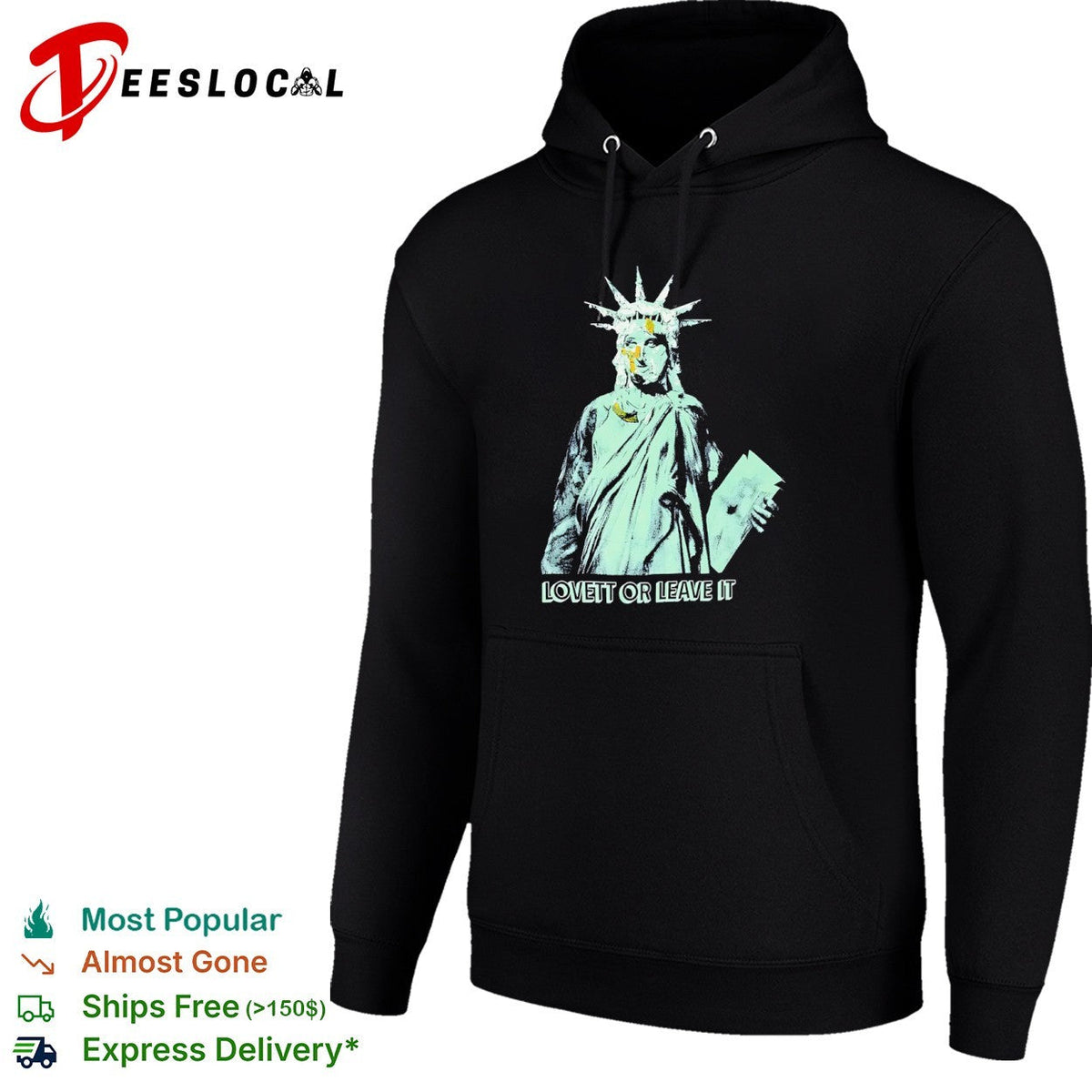 Jon Lovett Statue of Liberty Lovett or Leave It shirt Unisex