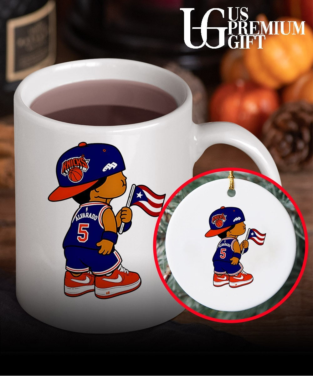 Jose Alvarado Knicks Puerto Rico flag shirt Unisex